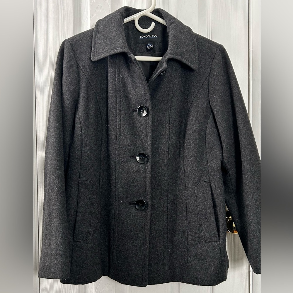 London Fog short wool jacket